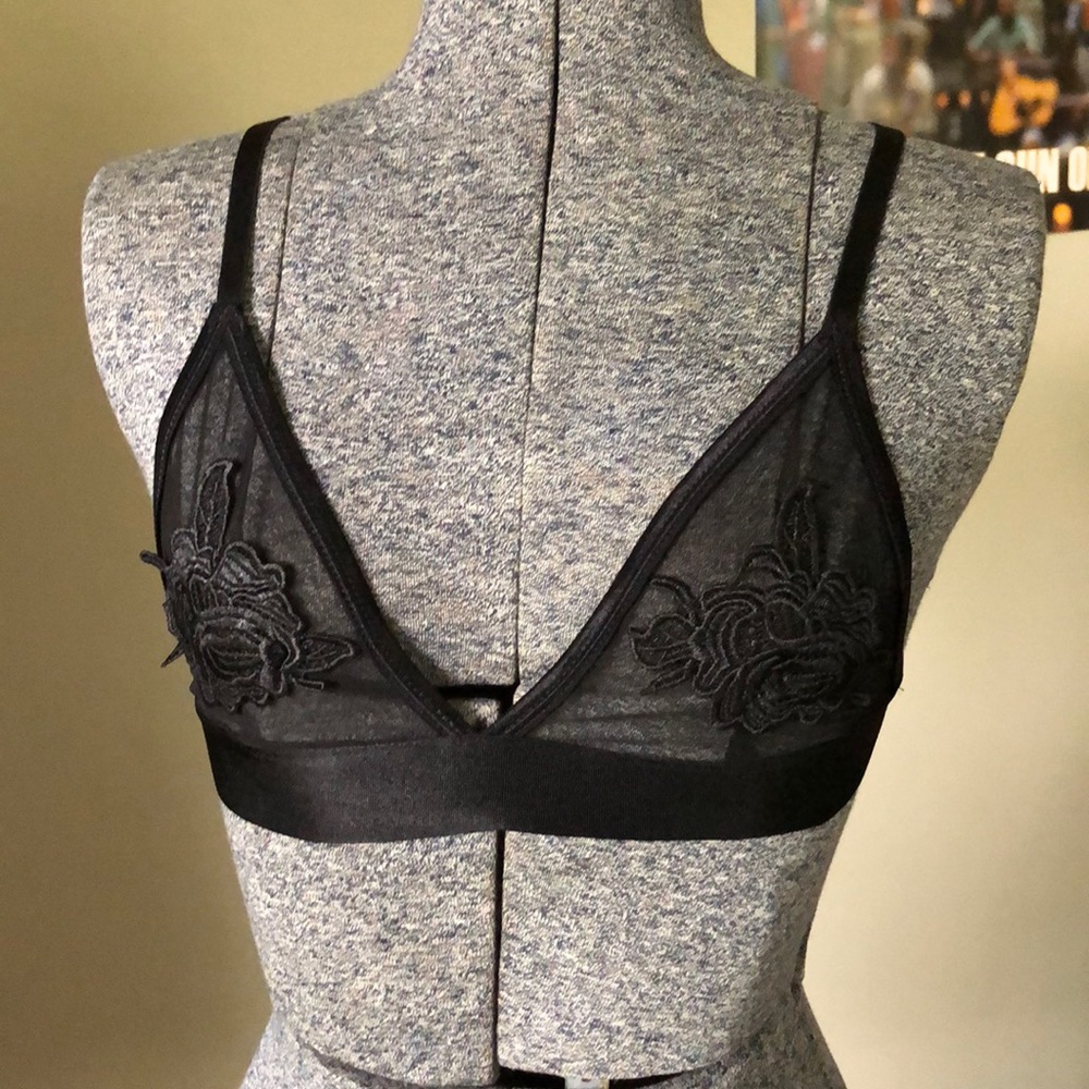 Urban Outfitters Black Bralette